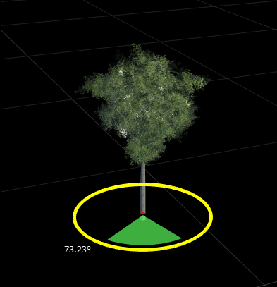 Rotating the prop along the z-axis