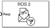 Send Service Response block icon.