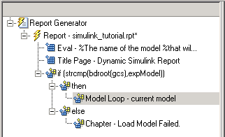 Outline panel displaying Model Loop - current model beneath then component