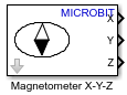 Magnetometer X-Y-Z block