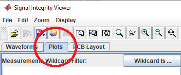 Select plots tab to access advance visualization options.