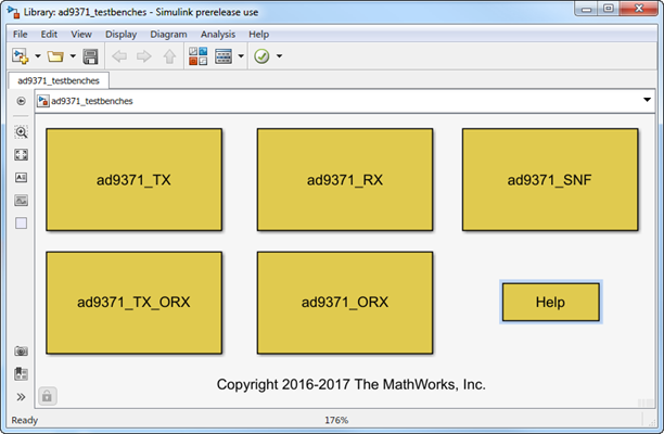 AD9371 testbench library.