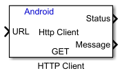 Android MQTT Subscribe block icon