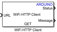 Arduino WiFi HTTP Client Block Icon