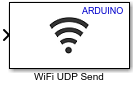 WiFi UDP Send block