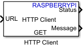 Raspberry Pi HTTP Client Block