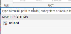 Lookup table path browser with model