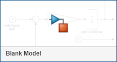 Blank Model template icon