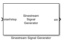 Sinestream Signal Generator block icon