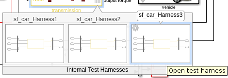 Test harness tiles from component badge