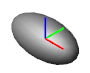 Example of ellipsoidal geometry