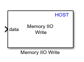 Memory IIO Write block