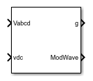PWM Generator (Four-phase, Two-level) block icon