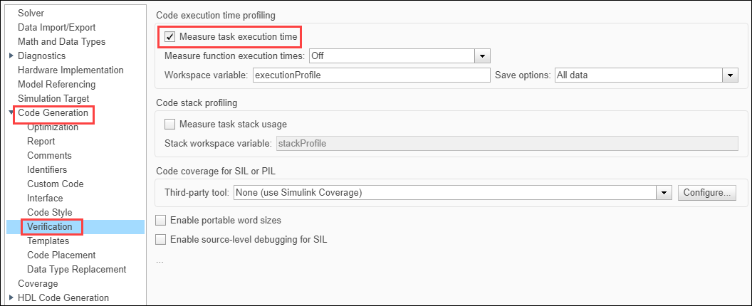 Measure task execution time