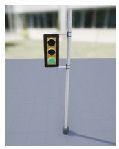 Green traffic light