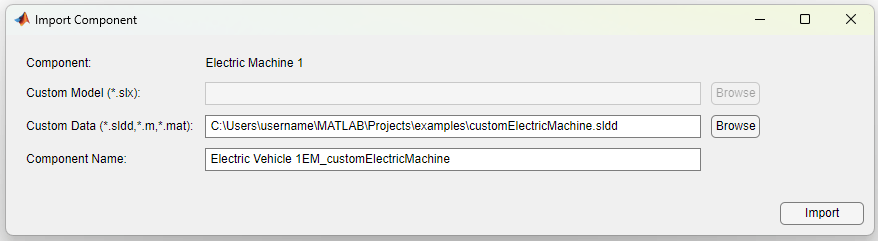New component name