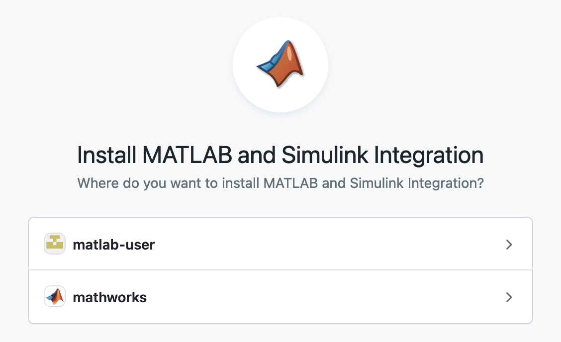 Screenshot showing an example of the select accounts UI on GitHub