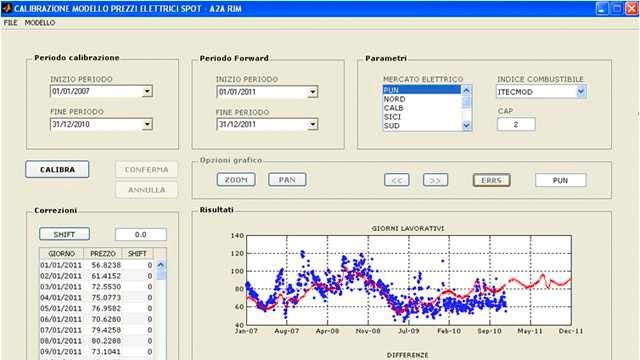 A risk management application developed using MATLAB.
