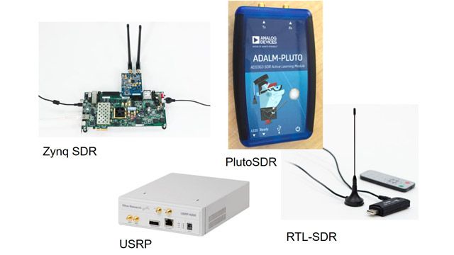 Analog Devices AD936x SDR transmitting LTE signals.