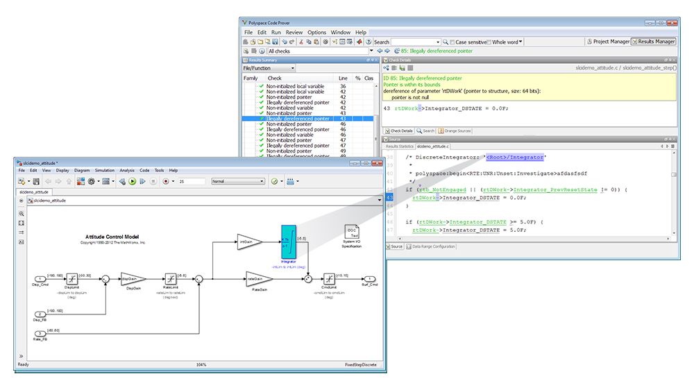 Variable access display pane.