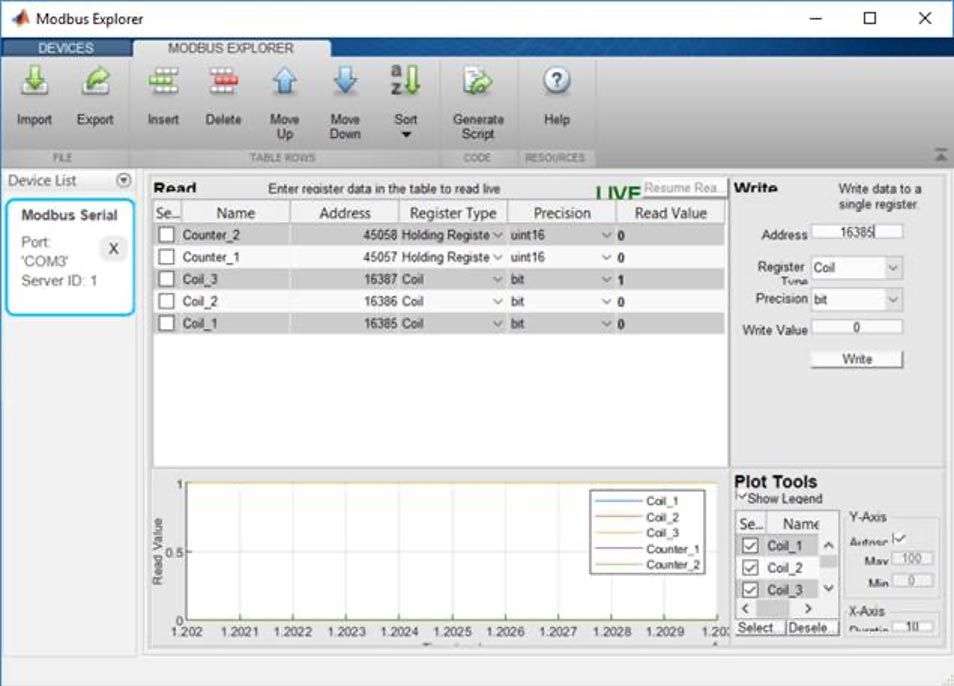 Modbus Explorer