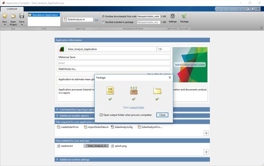 MATLAB Compiler
