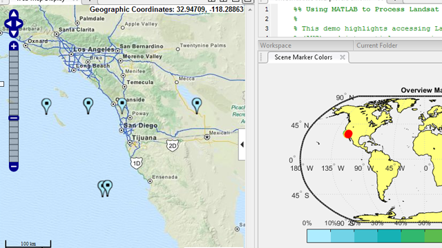 Mapping and Geospatial Data Analysis Using MATLAB - Video - MATLAB