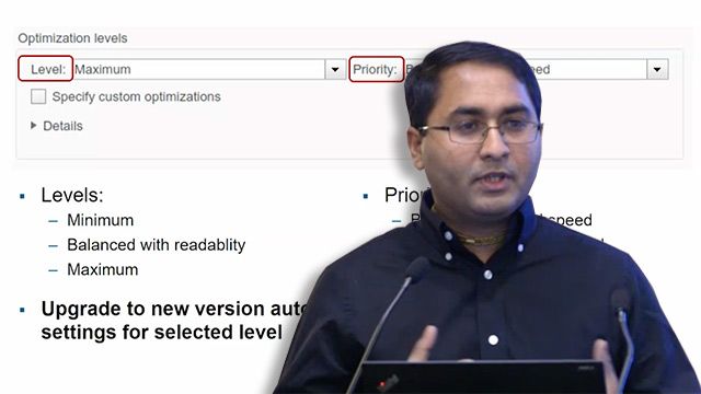 See how Embedded Coder lets you quickly use specific optimization levels in R2018a and how it has a multifaceted approach to producing more efficient code.