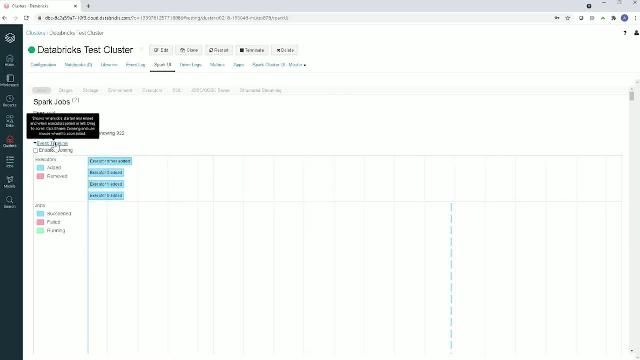 Connect to a Spark data cluster.