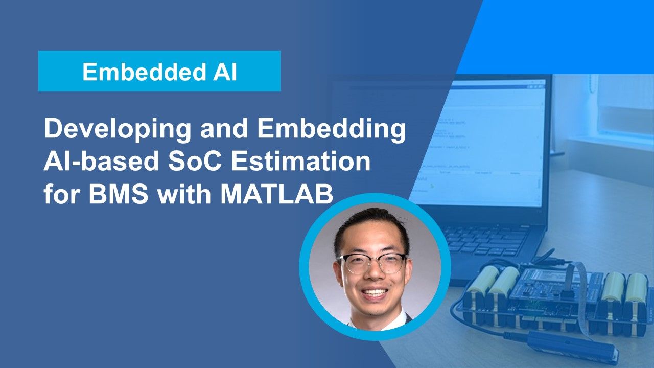 See how to develop and compress an AI model for battery SOC estimation, then deploy it to a microcontroller for real-time BMS use.