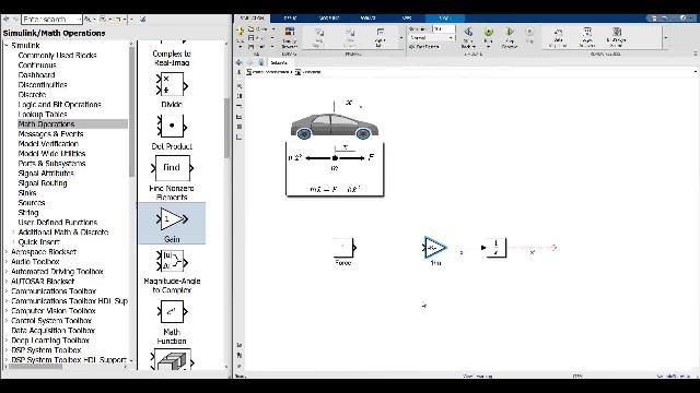 Simulink 환경에서 다이나믹 시스템을 모델링하고 시뮬레이션하는 방법을 소개합니다. 사용 예제로 차량의  종방향 시스템을 다룹니다. 또한 PID 제어기의 자동튜닝 방법을 소개합니다.
