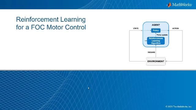 Dieses Video zeigt die Konfiguration und die Arbeitsweise von Reinforcement Learning anhand eines Beispiels einer feldorientierten Regelung eines permanenterregten Synchronmotors.