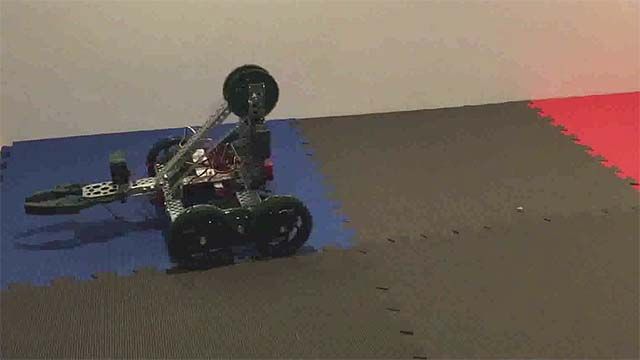 Using Stateflow to design simple autonomous motion for VEX-based mobile robots. 