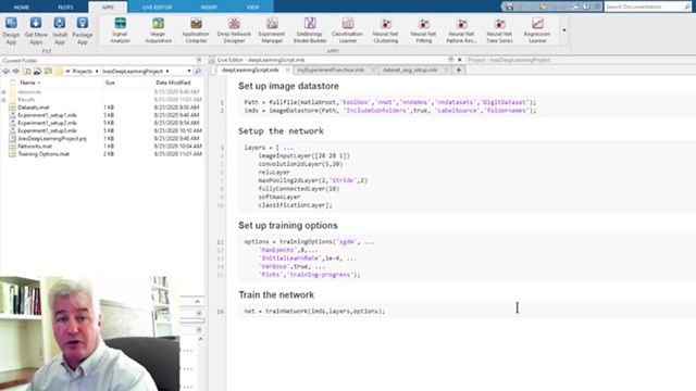 The Experiment Manager app allows you to set up experiments for training, fine-tuning, and explaining your deep learning networks under a variety of initial conditions.