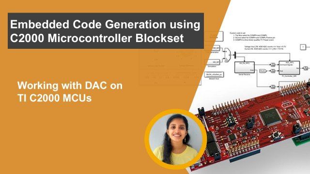 Follow this step-by-step guide on how to configure DACs and read the values of ADCs connected to DACs on an F28379D LaunchPad using C2000 Microcontroller Blockset.
