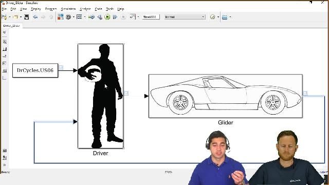 Ed Marquez and Christoph Hahn from MathWorks show you how to create vehicle models for simulations of different powertrains to help you make informed decision during the design process.
