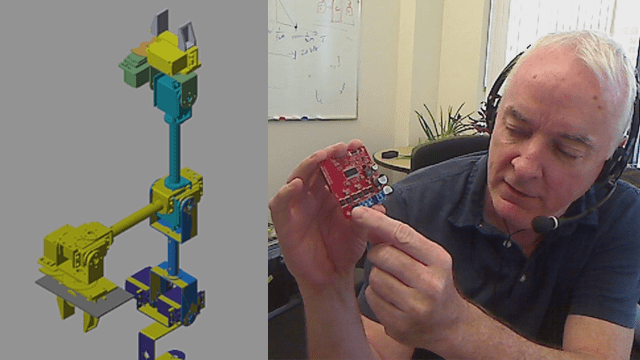 Employ inverted mechanics models as the basis of feedforward control of a robotic arm.