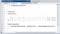 I have been using MATLAB tables lately. In doing that, MATLAB will store meta data with your numeric data. I was bringing data in from Excel files. Each column name will eventually become a variable name. If these column names include characters like