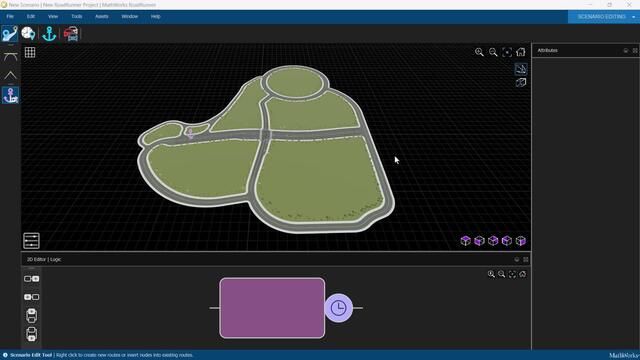 Import scenario data and export scenarios for use in driving simulators