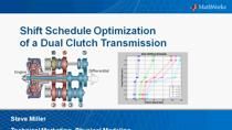 In this webinar we will demonstrate how to automatically tune the shift schedule for an automotive transmission using optimization algorithms.  Using a dynamic model of a dual-clutch transmission that uses measured data to estimate fuel economy, opti