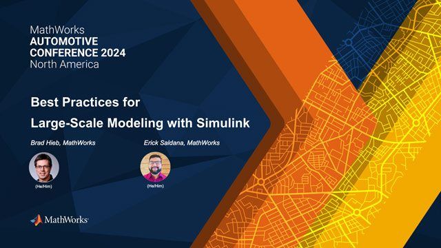 Some Simulink features are better suited for large systems than others. Learn which patterns to use for large-scale modeling with Simulink.