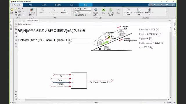 バッテリー電気自動車(BEV)のモーターモデルの作成を通して、Simulinkの基本的な使い方からモデルベースデザインの基礎までを学べます。