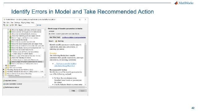 Dieses Webinar stellt die wichtigsten Basismethoden zur Verifikation und Validierung insbesondere hinsichtlich Einhaltung von Sicherheitsstandards wie ISO 26262 in einem Simulink-basierten Entwicklungsprozess vor.